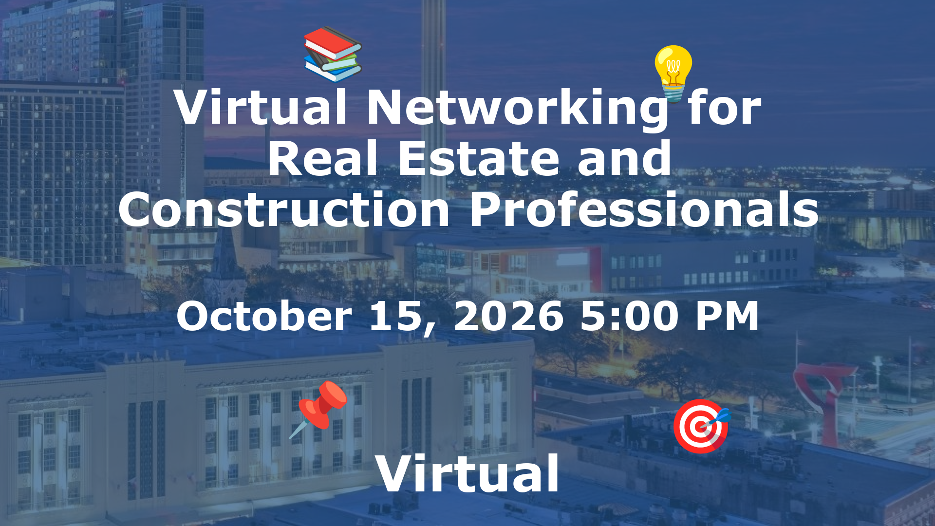 Virtual Networking for Real Estate and Construction Professionals event image